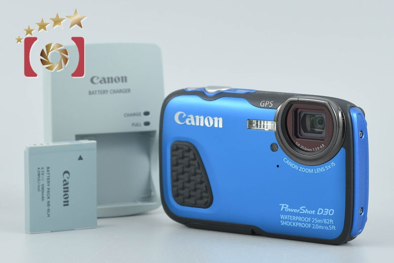Canon PowerShot D30 12.1 MP Digital Camera