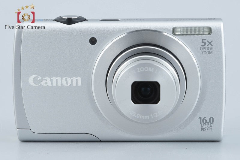 Canon PowerShot A2600 Silver 16.0 MP Digital Camera w/ Box