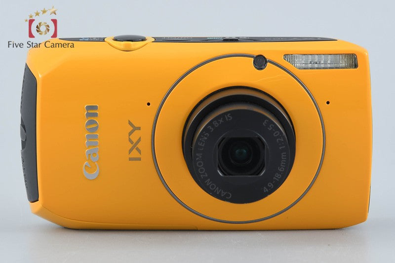 Canon IXY 30S Yellow 10.0 MP Digital Camera w/ Box