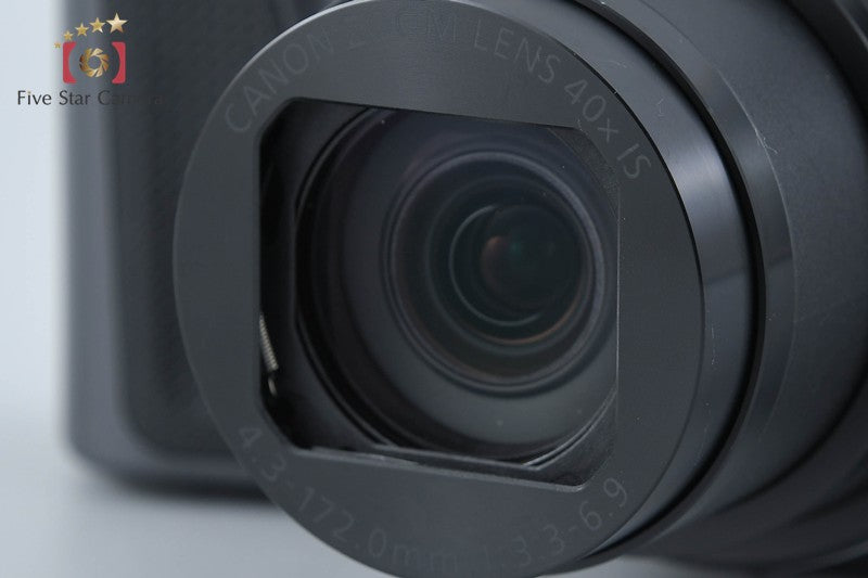 Canon PowerShot SX720 HS Black 20.3 MP Digital Camera w/ Box