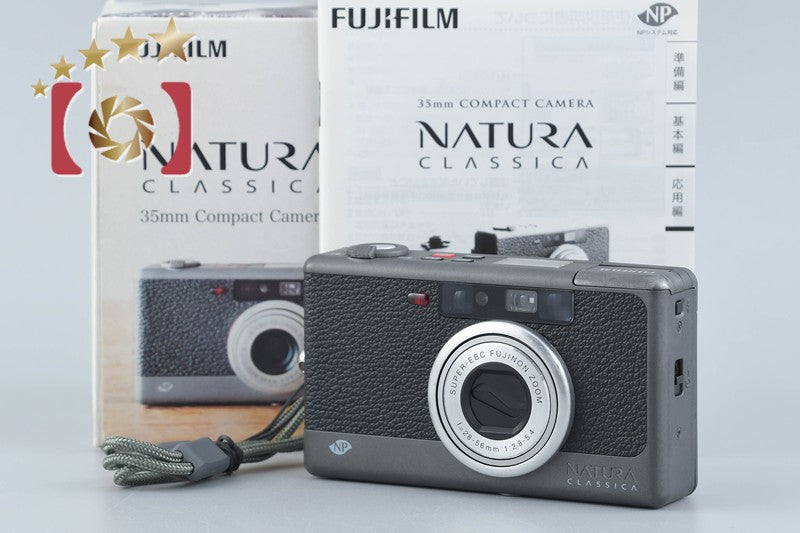 FUJIFILM NATURA CLASSICA 35mm Point & Shoot Film Camera w/ Box