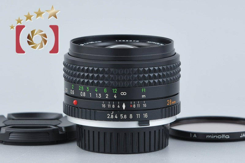 MINOLTA MC W.ROKKOR 28mm f/2.8