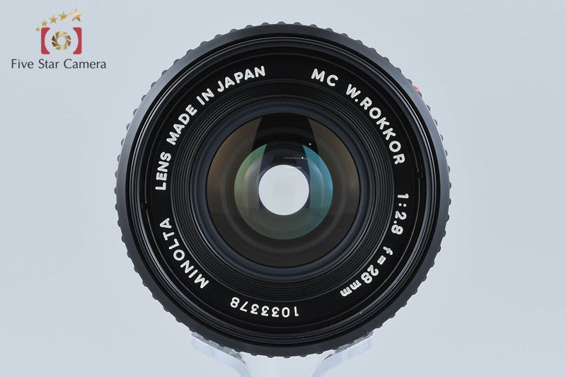 MINOLTA MC W.ROKKOR 28mm f/2.8