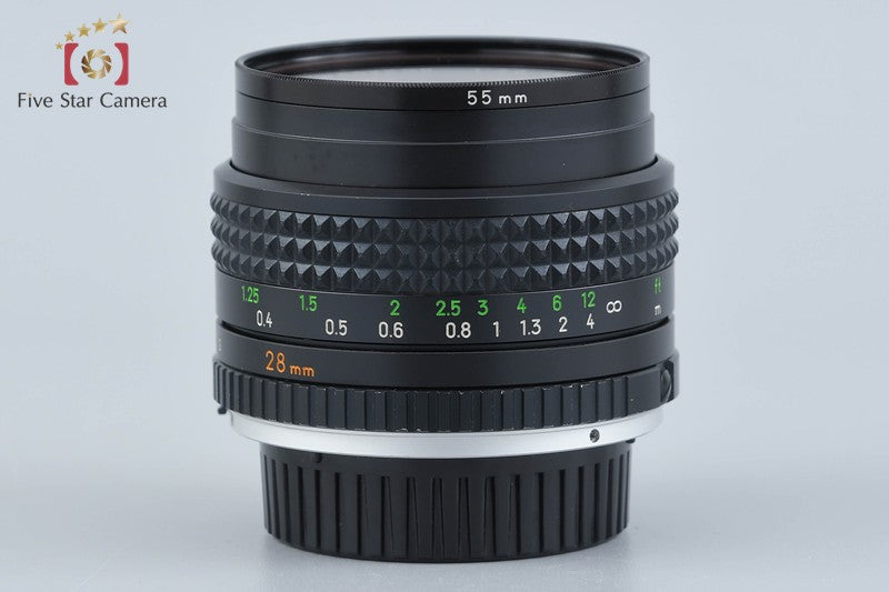 MINOLTA MC W.ROKKOR 28mm f/2.8