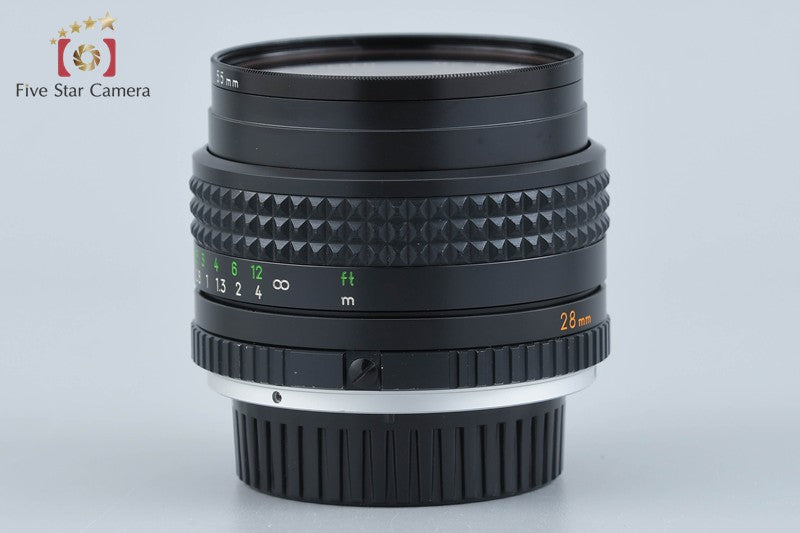 MINOLTA MC W.ROKKOR 28mm f/2.8