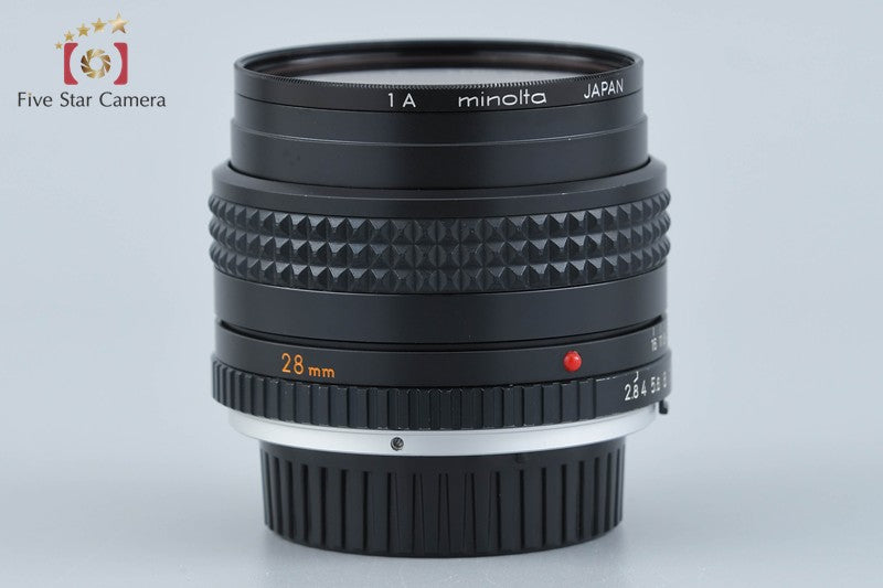 MINOLTA MC W.ROKKOR 28mm f/2.8