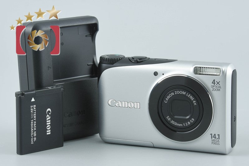 Canon PowerShot A2200 Silver 14.1 MP Digital Camera