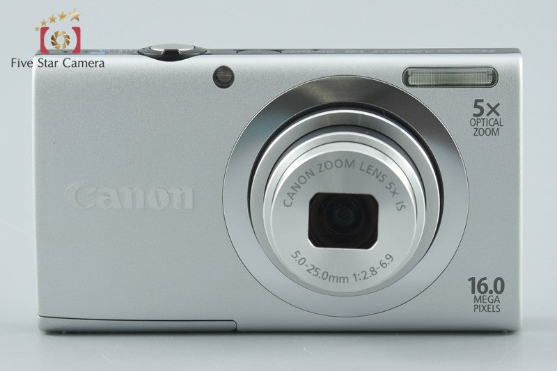 Canon PowerShot A2400 IS Silver 16.0 MP Digital Camera