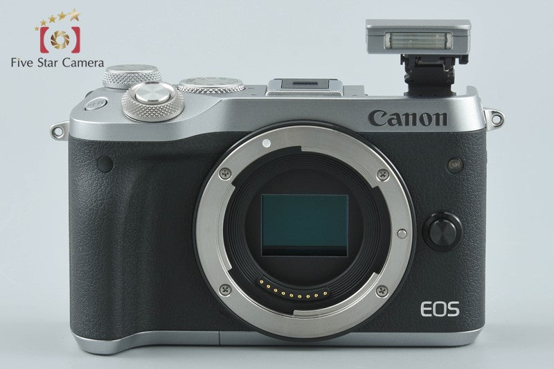 Canon EOS M6 Silver 24.2 MP Digital Mirrorless Camera