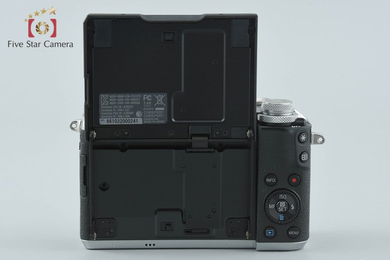 Canon EOS M6 Silver 24.2 MP Digital Mirrorless Camera
