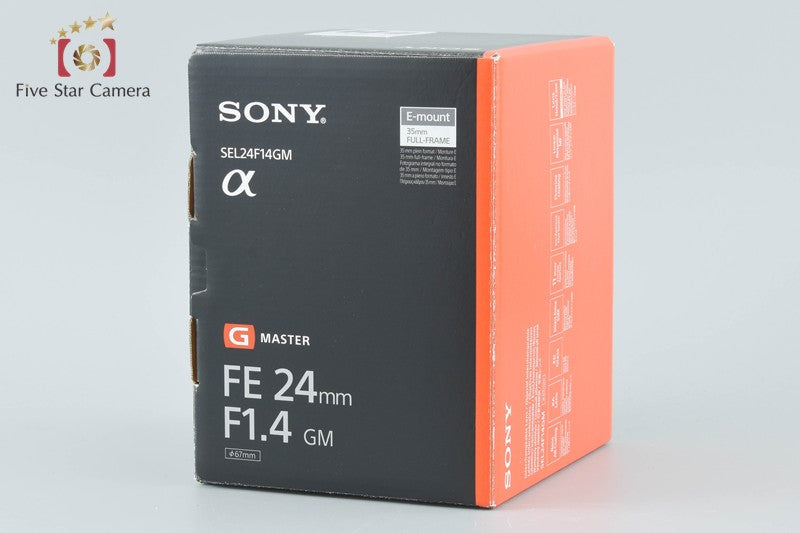 Sony FE 24mm f/1.4 GM SEL24F14GM w/ Box
