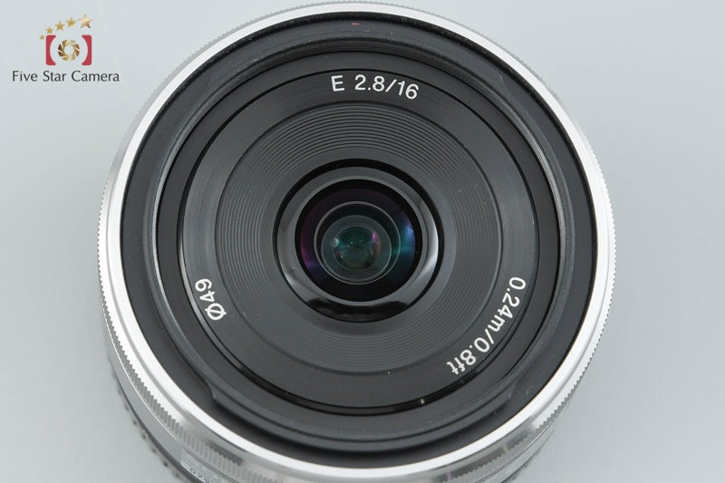 SONY E 16mm f/2.8 SEL16F28