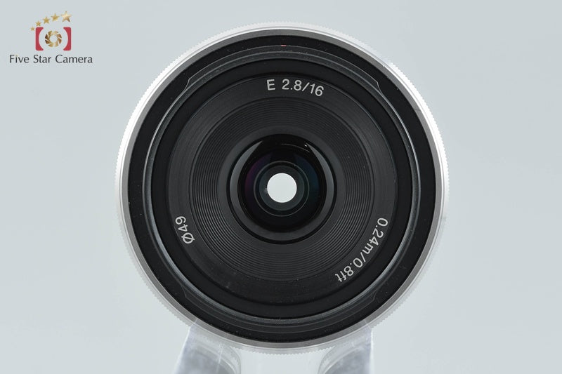 SONY E 16mm f/2.8 SEL16F28