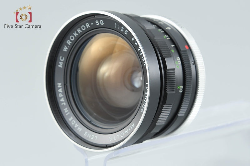 MINOLTA MC W.ROKKOR-SG 28mm f/3.5