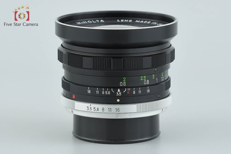 MINOLTA MC W.ROKKOR-SG 28mm f/3.5