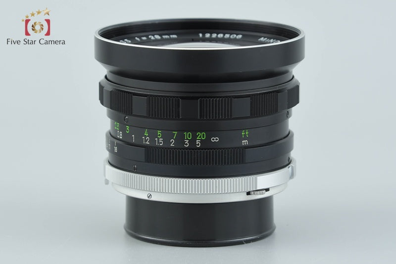 MINOLTA MC W.ROKKOR-SG 28mm f/3.5