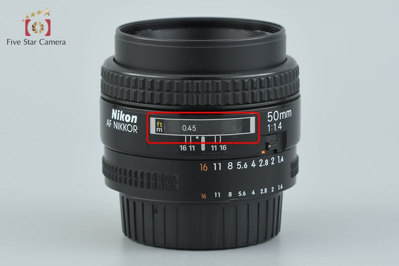 Nikon AF NIKKOR 50mm f/1.4