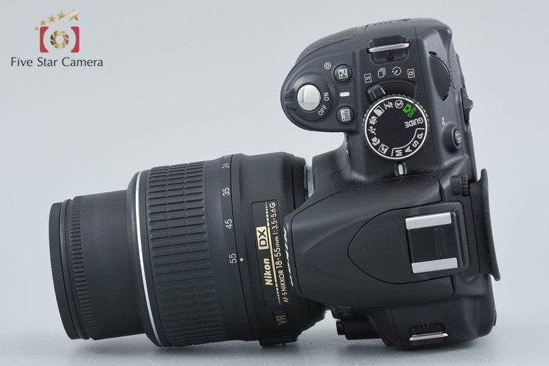 Nikon D3100 Black 14.2 MP Digital SLR Camera 18-55 VR Lens