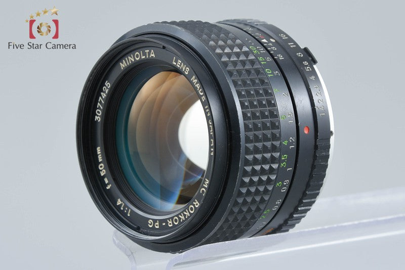 Minolta MC ROKKOR-PG 50mm f/1.4