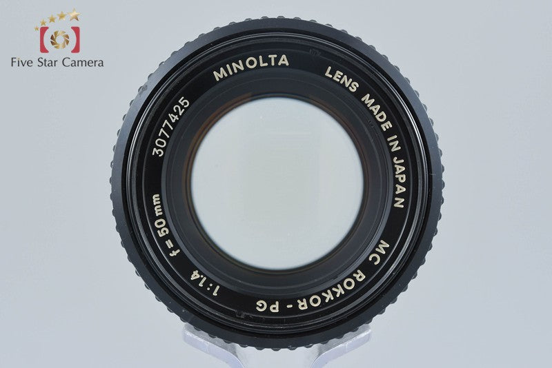 Minolta MC ROKKOR-PG 50mm f/1.4