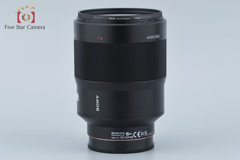 Sony Carl Zeiss Sonnar 135mm f/1.8 ZA T* SAL135F18Z