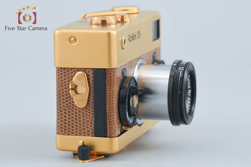 Rollei 35 Gold 50th Anniversary Model 35mm Point & Shoot Film Camera