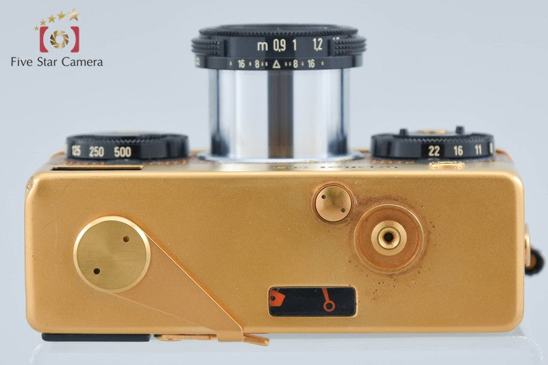 Rollei 35 Gold 50th Anniversary Model 35mm Point & Shoot Film Camera