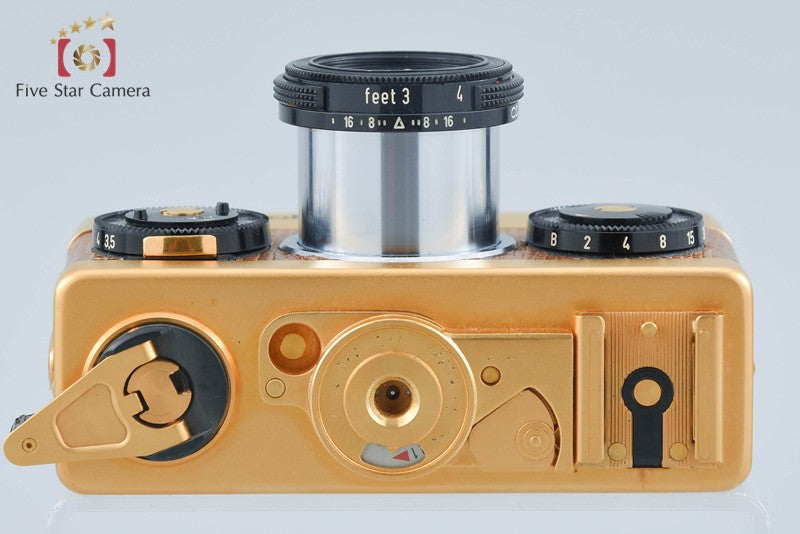 Rollei 35 Gold 50th Anniversary Model 35mm Point & Shoot Film Camera