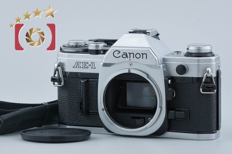 Canon AE-1 Silver 35mm SLR Film Camera Body