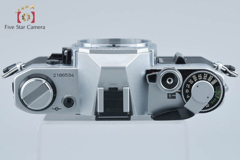 Canon AE-1 Silver 35mm SLR Film Camera Body
