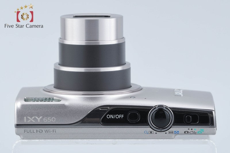 Canon IXY 650 Silver 20.0 MP Digital Camera