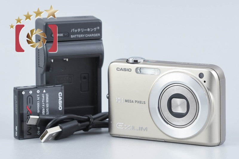Casio EXILIM ZOOM EX-Z1050 Gold 10.1 MP Digital Camera