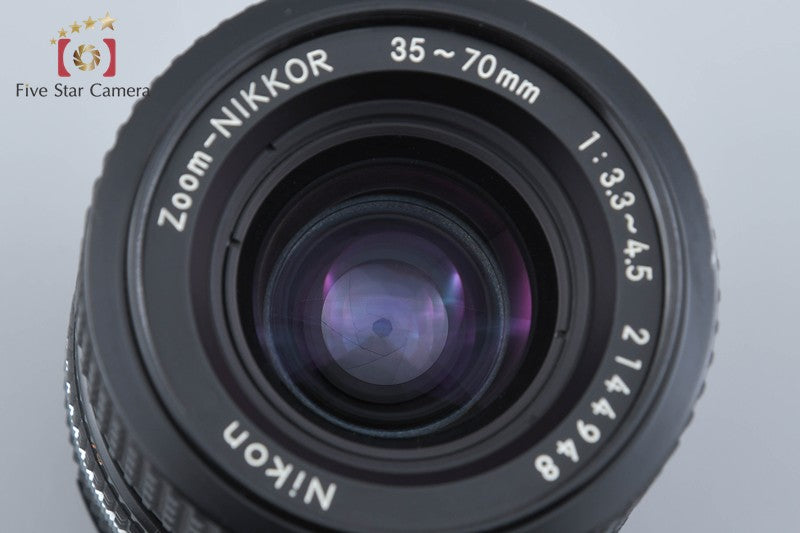 Nikon Ai-S Zoom NIKKOR 35-70mm f/3.3-4.5