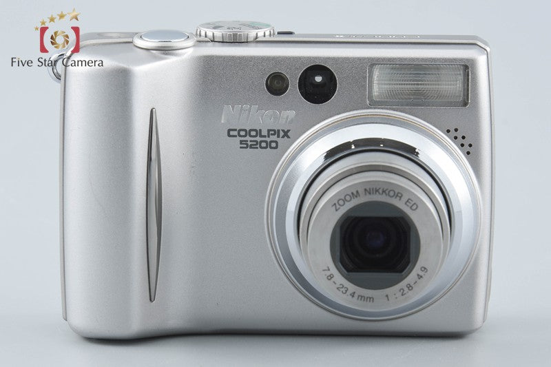 Nikon COOLPIX E5200 Silver 5.1 MP Digital Camera