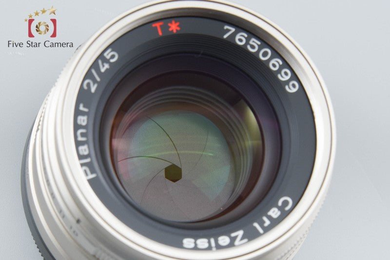 CONTAX Carl Zeiss Planar 45mm f/2 T* for G1 / G2