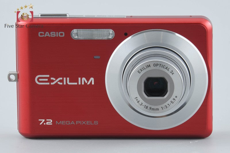 CASIO EXILIM EX-Z77 Red 7.2 MP Digital Camera