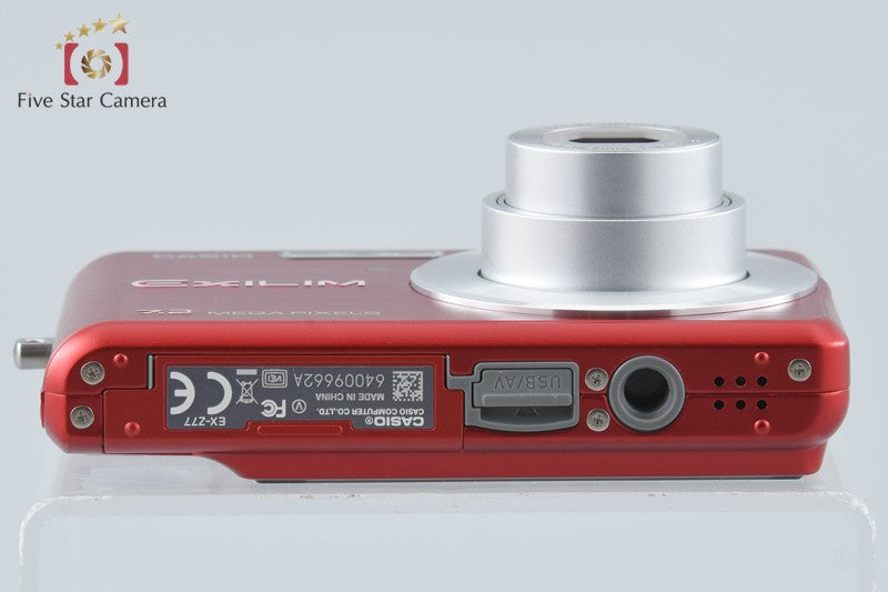 CASIO EXILIM EX-Z77 Red 7.2 MP Digital Camera
