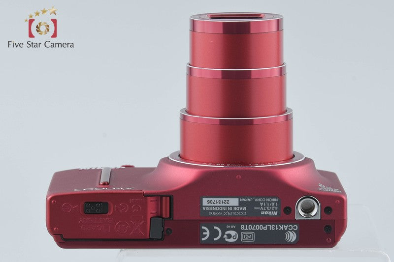 Nikon COOLPIX S9500 Velvet Red 18.1 MP Digital Camera