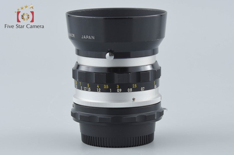 Nikon NIKKOR-H Auto 50mm f/2 Non Ai Lens
