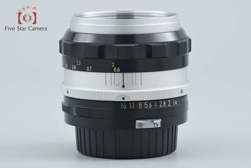 Nikon NIKKOR-S Auto 50mm f/1.4 Non Ai Lens