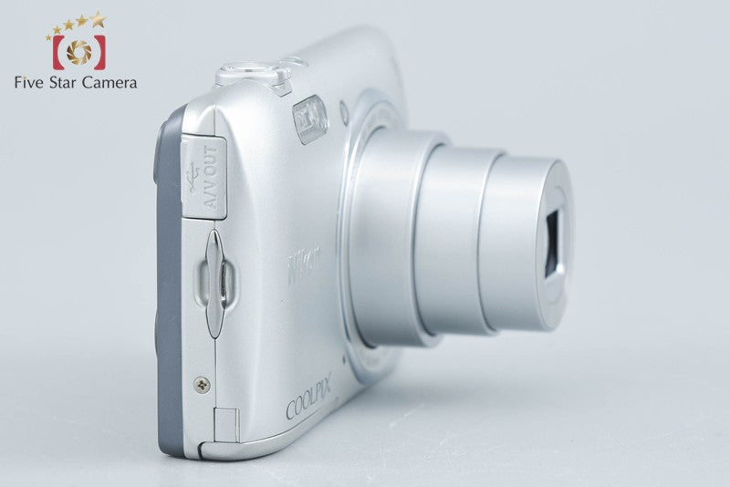 Nikon COOLPIX S3600 Crystal Silver 20.0 MP Digital Camera
