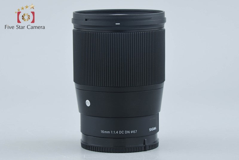 Sigma 16mm f/1.4 DC DN Contemporary for Sony E Mount