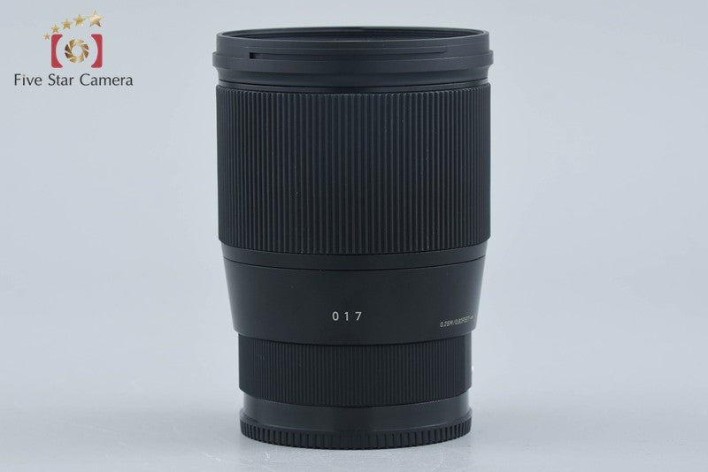 Sigma 16mm f/1.4 DC DN Contemporary for Sony E Mount