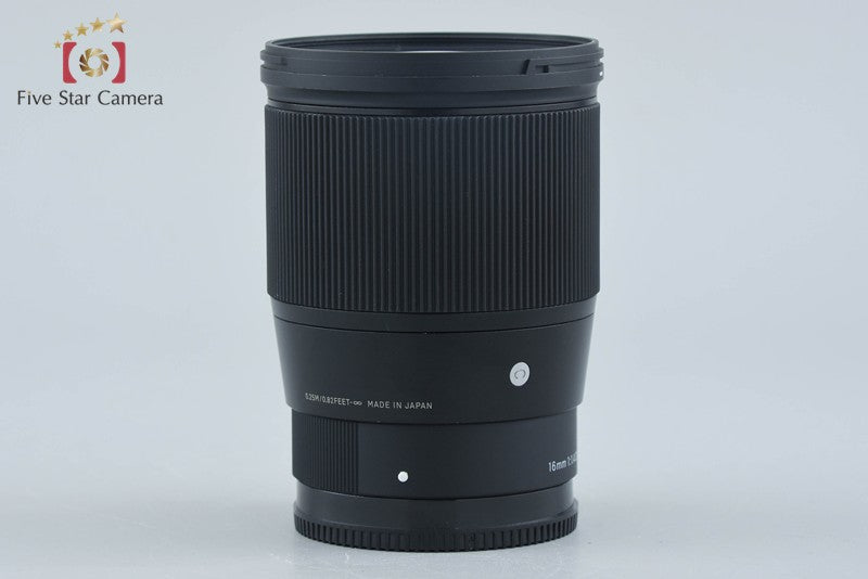 Sigma 16mm f/1.4 DC DN Contemporary for Sony E Mount