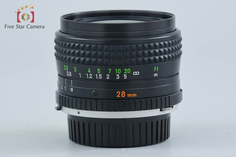 MINOLTA MC W.ROKKOR-SG 28mm f/3.5