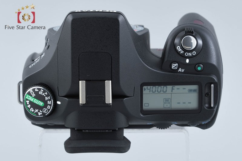 "Shutter count 362" Pentax K200D 10.2 MP Digital SLR Camera Body