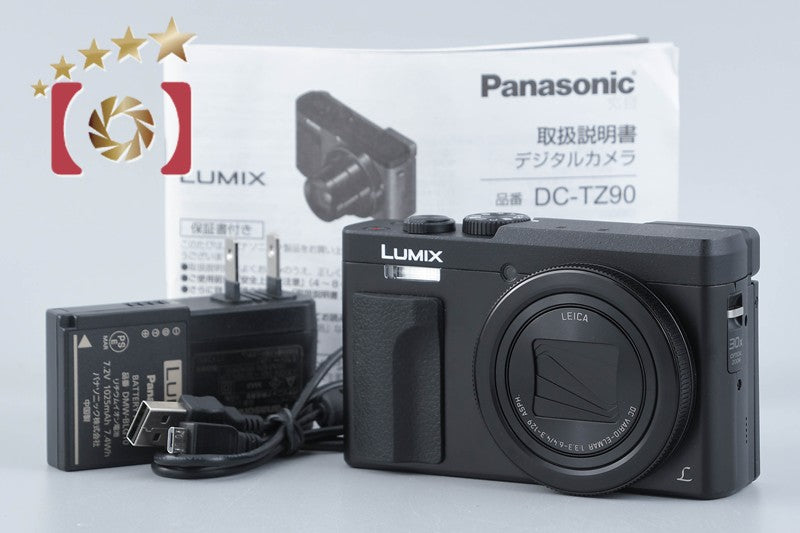 Panasonic LUMIX DC-TZ90 Black 20.3 MP Digital Camera
