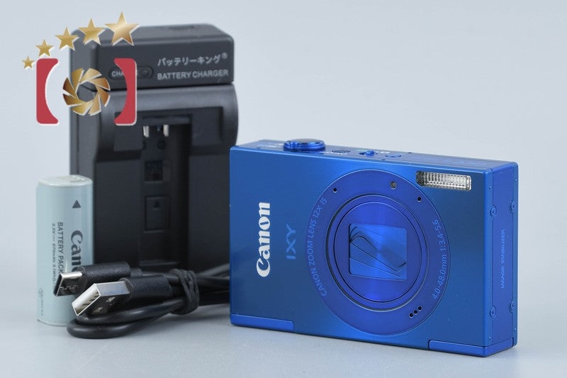 Canon IXY 3 Blue 10.1 MP Digital Camera
