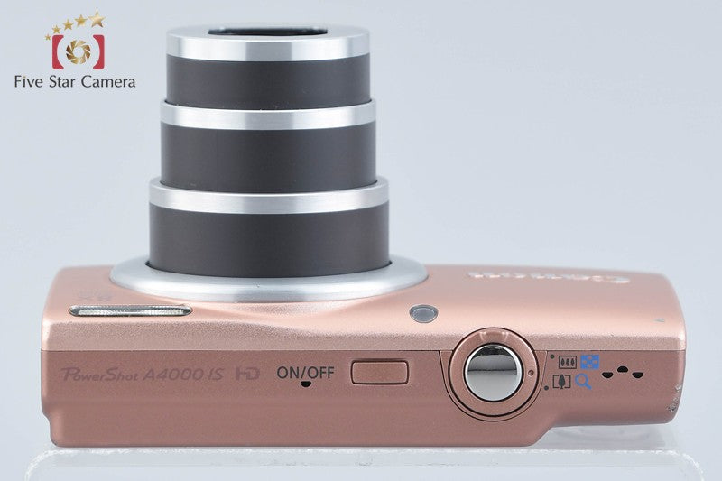 Canon PowerShot A4000 IS Pink 16.0 MP Digital Camera