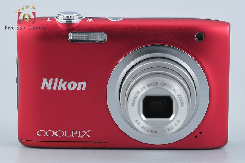 Nikon COOLPIX A100 Red 20.1 MP Digital Camera
